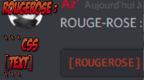 nom de chanel en couleur discord|comment écrire en rouge discord.